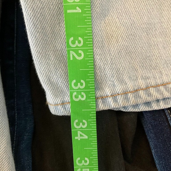 Big John x Rockin Jelly Bean Jeans Womens Sz 30 Japan Blue Cotton Ripped‎ - Picture 14 of 14